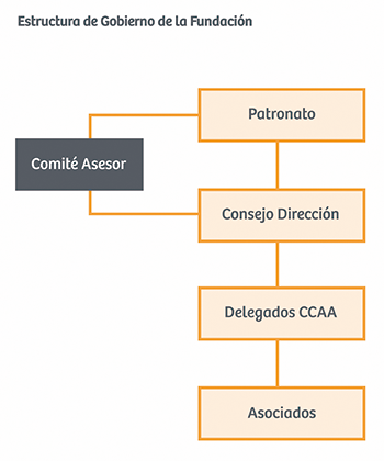 Estructura de gobierno de la Fundación